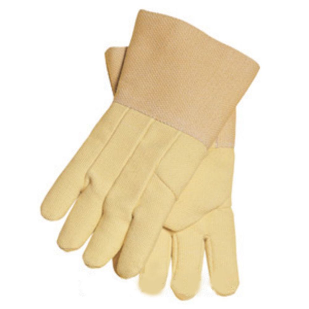 Tillman X-Large 18" Flextra Double Wool Lined Heat Resistant Glove With Gold Acrylic Coated Fiberglass Cuff