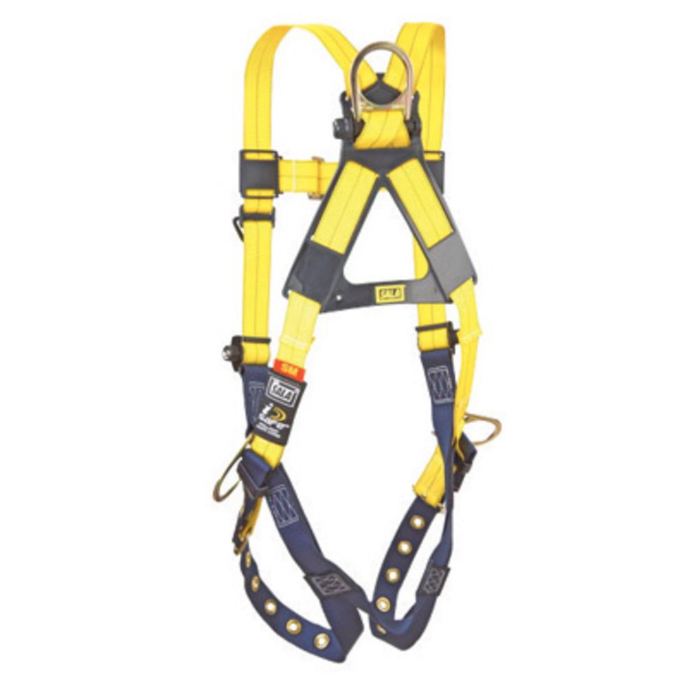 3M DBI-SALA Delta Full Body Style Harness With Back D-Ring And Tongue Leg Strap Buckle