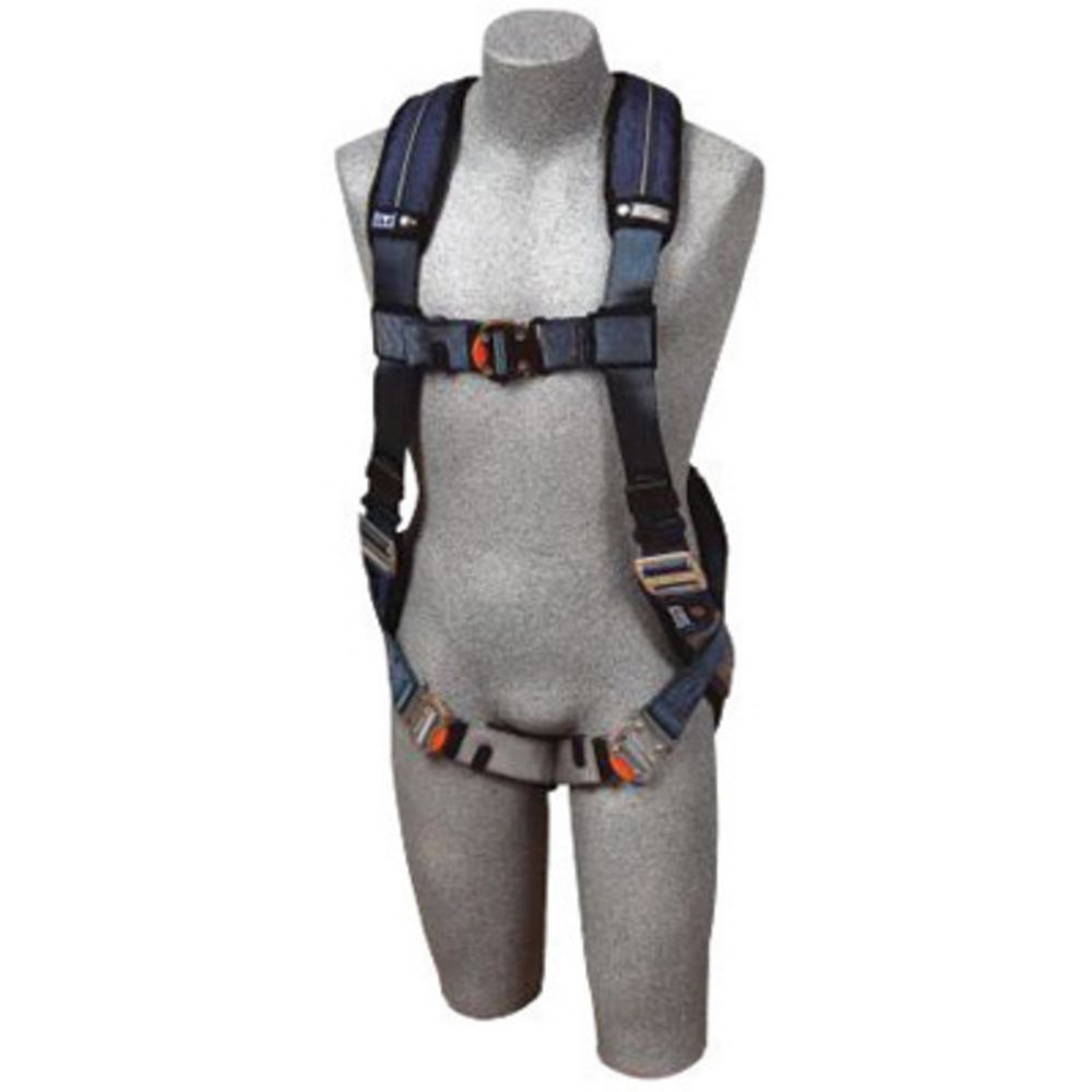 3M DBI-SALA X-Small ExoFit XP Full Body/Vest Style Harness With Back D-Ring, Quick Connect Chest And Leg Strap Buckle, Loops For Body Belt And Removable Comfort Padding