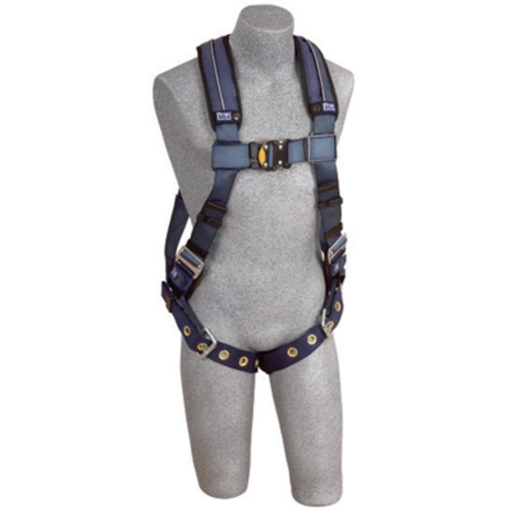 3M DBI-SALA Small ExoFit XP Vest Style Harness With Back D-Ring, Tongue Buckle Leg Strap And Removable Comfort Padding