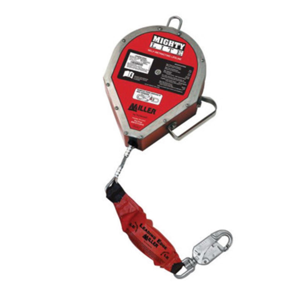 Miller MightyLite 30' Galvanized Steel Self-Retracting Lifeline