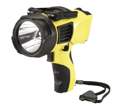 Streamlight Yellow Waypoint Non-Rechargeable Pistol Grip Spotlight With 12V DC Power Cord