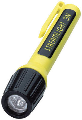 yellow streamlight flashlight Streamlight Yellow ProPolymer Flashlight With White LED