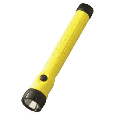 Streamlight Yellow ProPolymer HAZ-LO Intrinsically Safe Rechargeable Flashlight With 120V AC/12V DC Steady Charger
