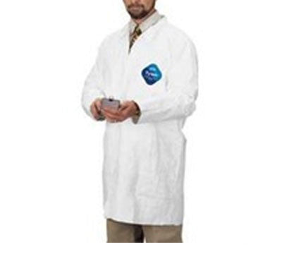 DuPont - Tyvek Lab Coat with 2 Pockets - Case (25 Pieces)