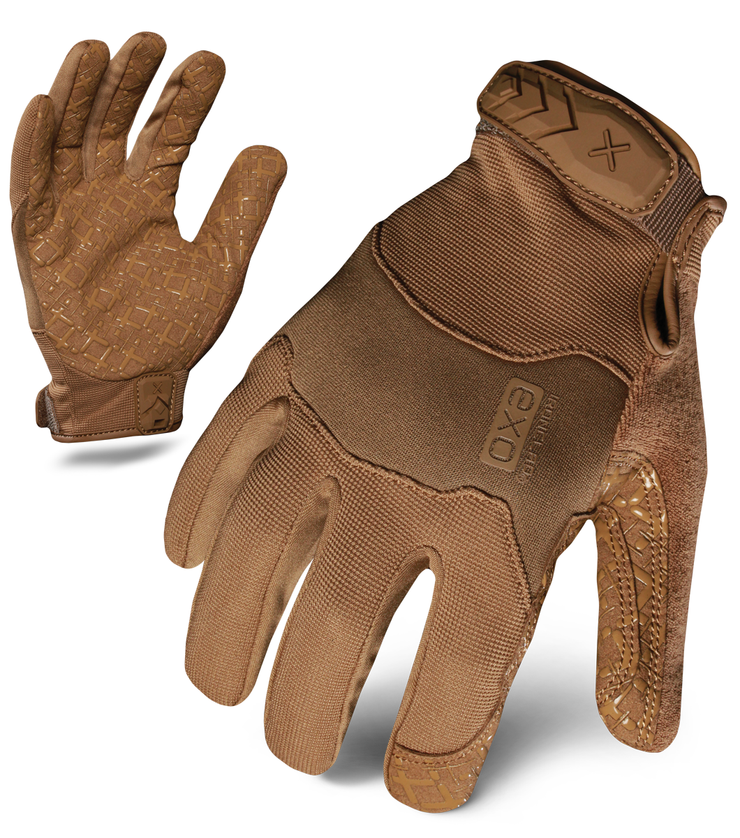 Ironclad EXOT-GCOY Tactical Grip Gloves - Coyote Brown