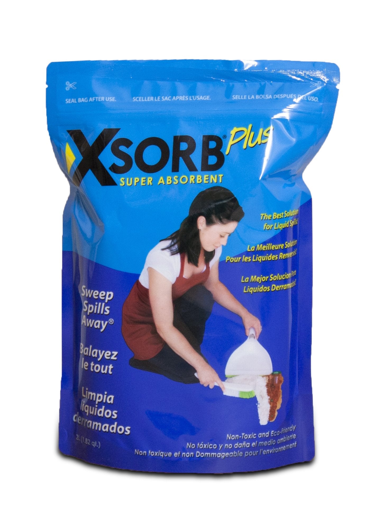 XSORB Plus Disinfecting Encapsulator 2 Liter Bag - 6/CASE