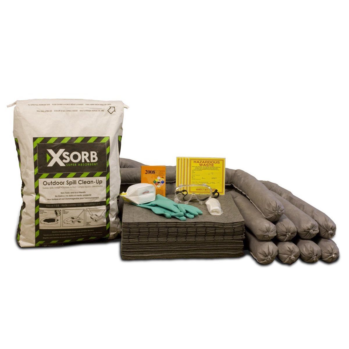 XSORB Outdoor All-Purpose 30 gal Labpack Spill Kit - 1 DRUM