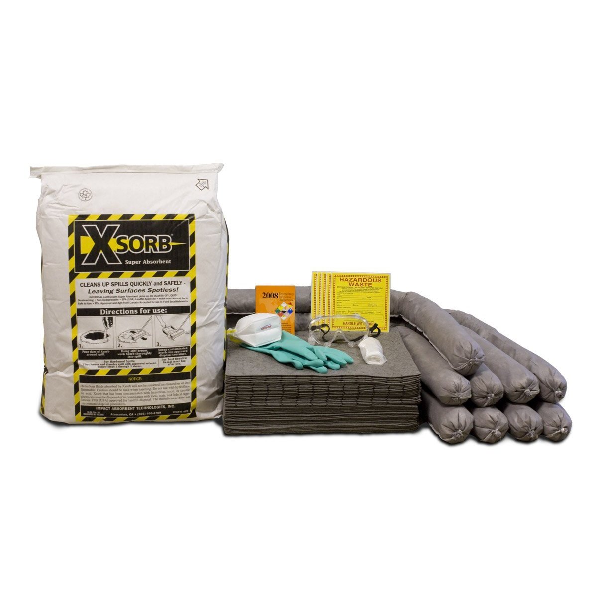 XSORB Universal 30 gal Labpack Spill Kit - 1 DRUM