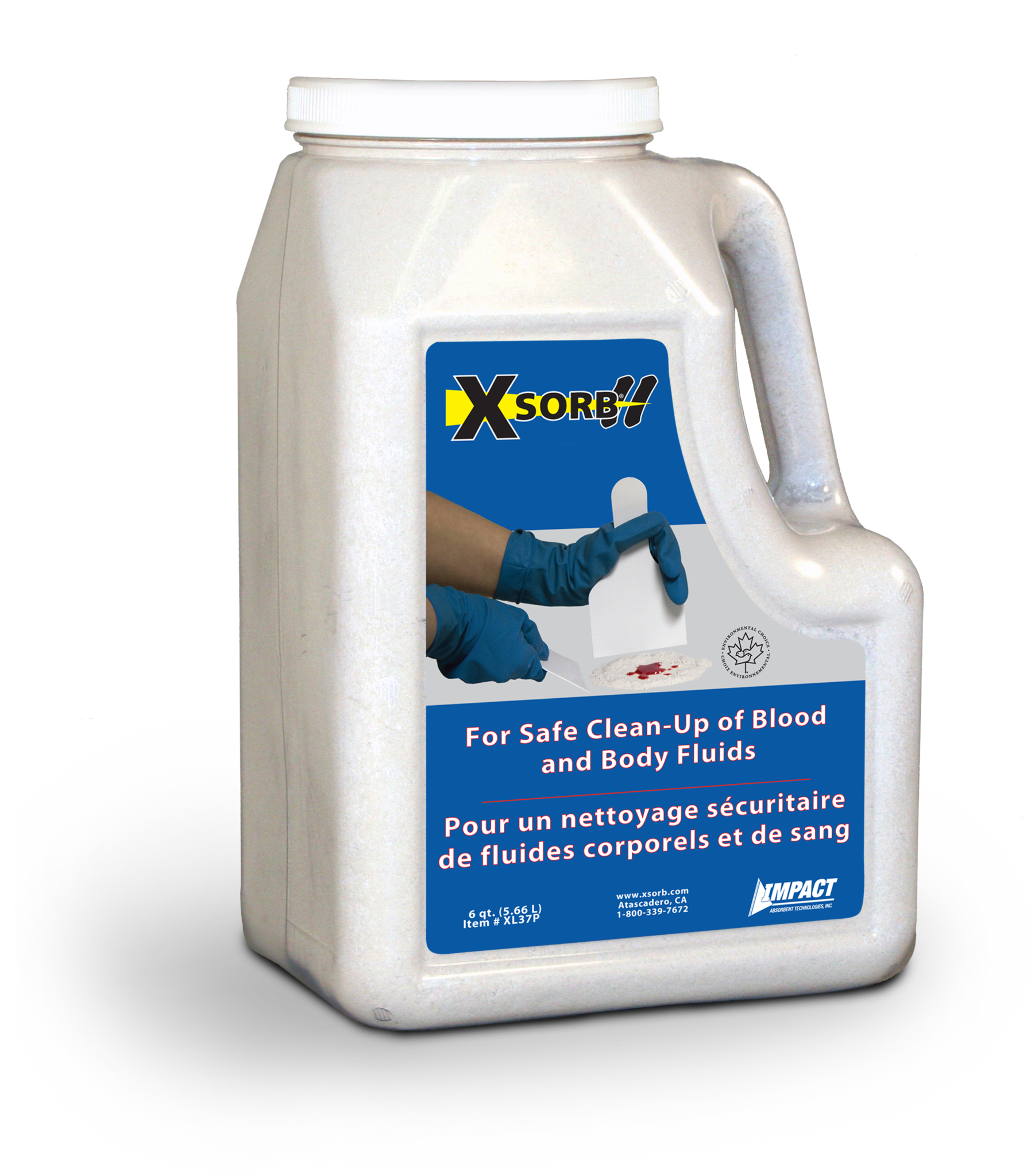 XSORB Plus Super Encapsulator Bottle 6 qt. - 2/CASE