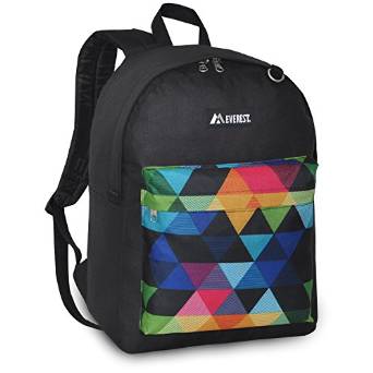 Everest Luggage Classic Backpack - Black Prism