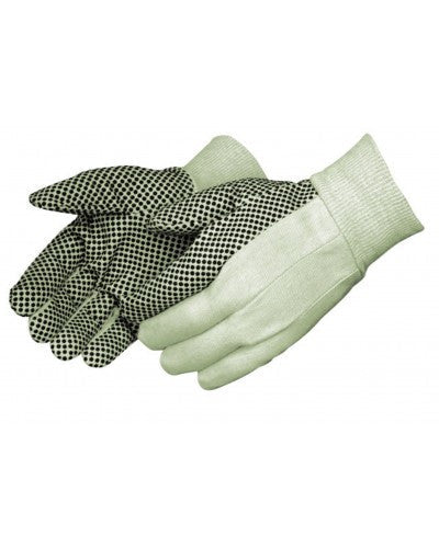Cotton canvas with black PVC dots - Men's - Dozen