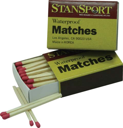Waterproof Matches (2 boxes)