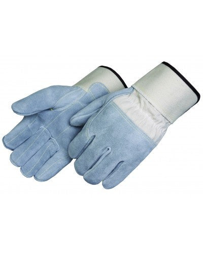 Kevlar thread sewn 3/4" leather back Gloves - Dozen