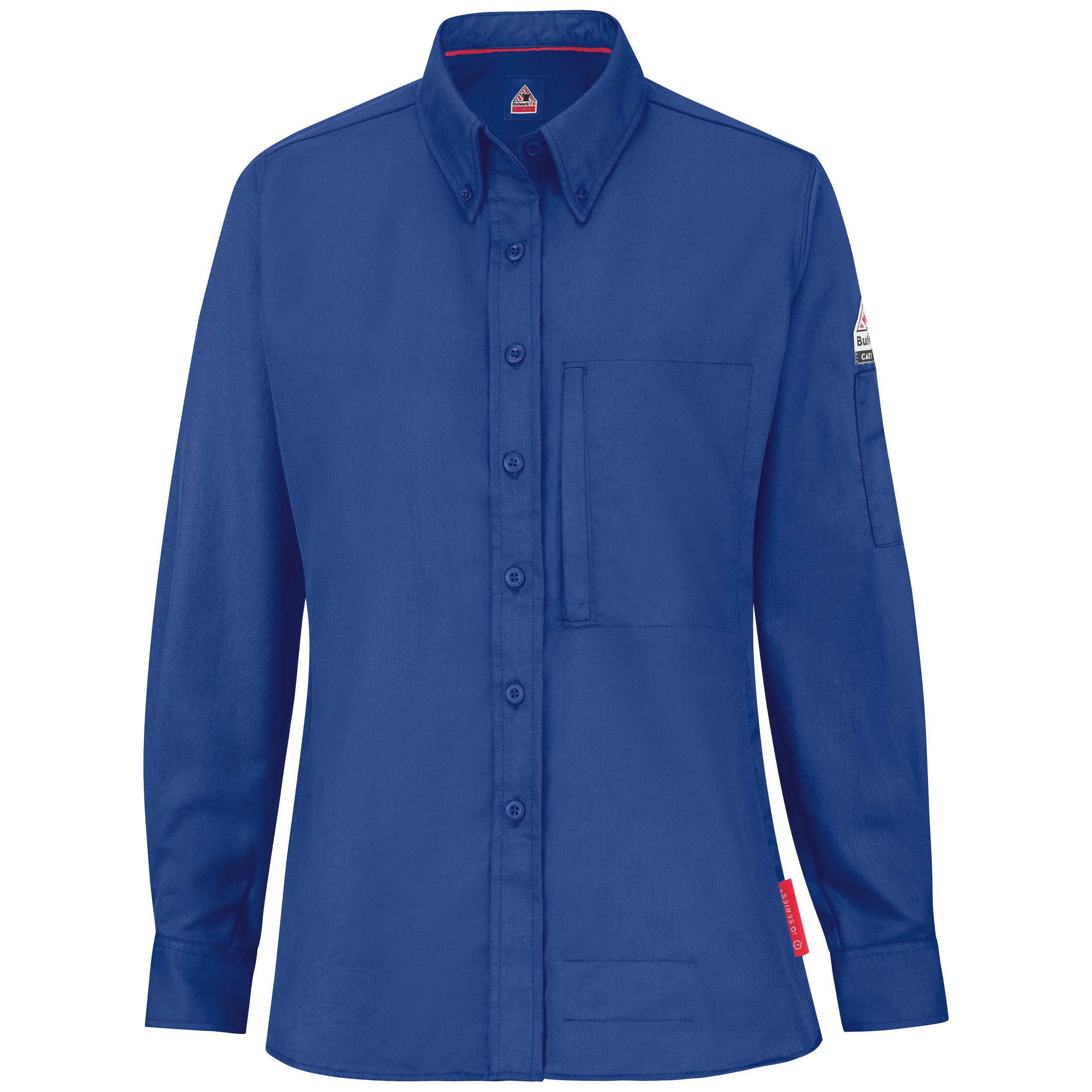 Shirt-LS Convertible Collar QS25 - Royal Blue