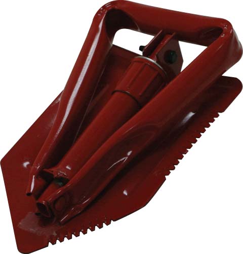 Red Foldable Shovel