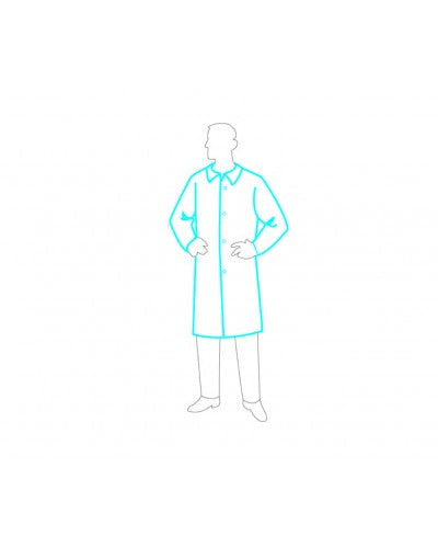 Liberty - Progard Lab Coat - No Pockets - Case of 25
