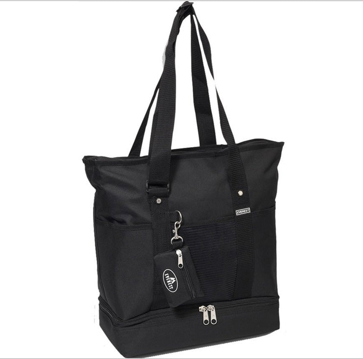 Everest Luggage Deluxe Shopping Tote - Black