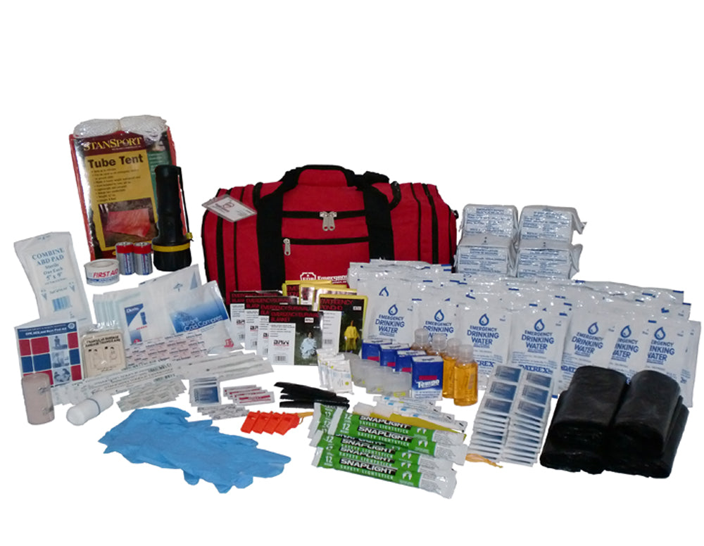 72 Hour Survival Kit - 4 Person - 3 Day Emergency Disaster Kit