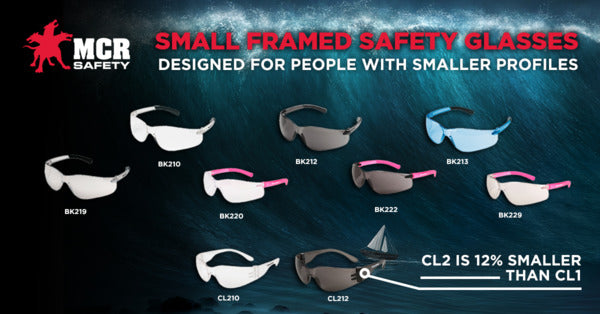 MCR Safety Checklite CL2 Clear Lens