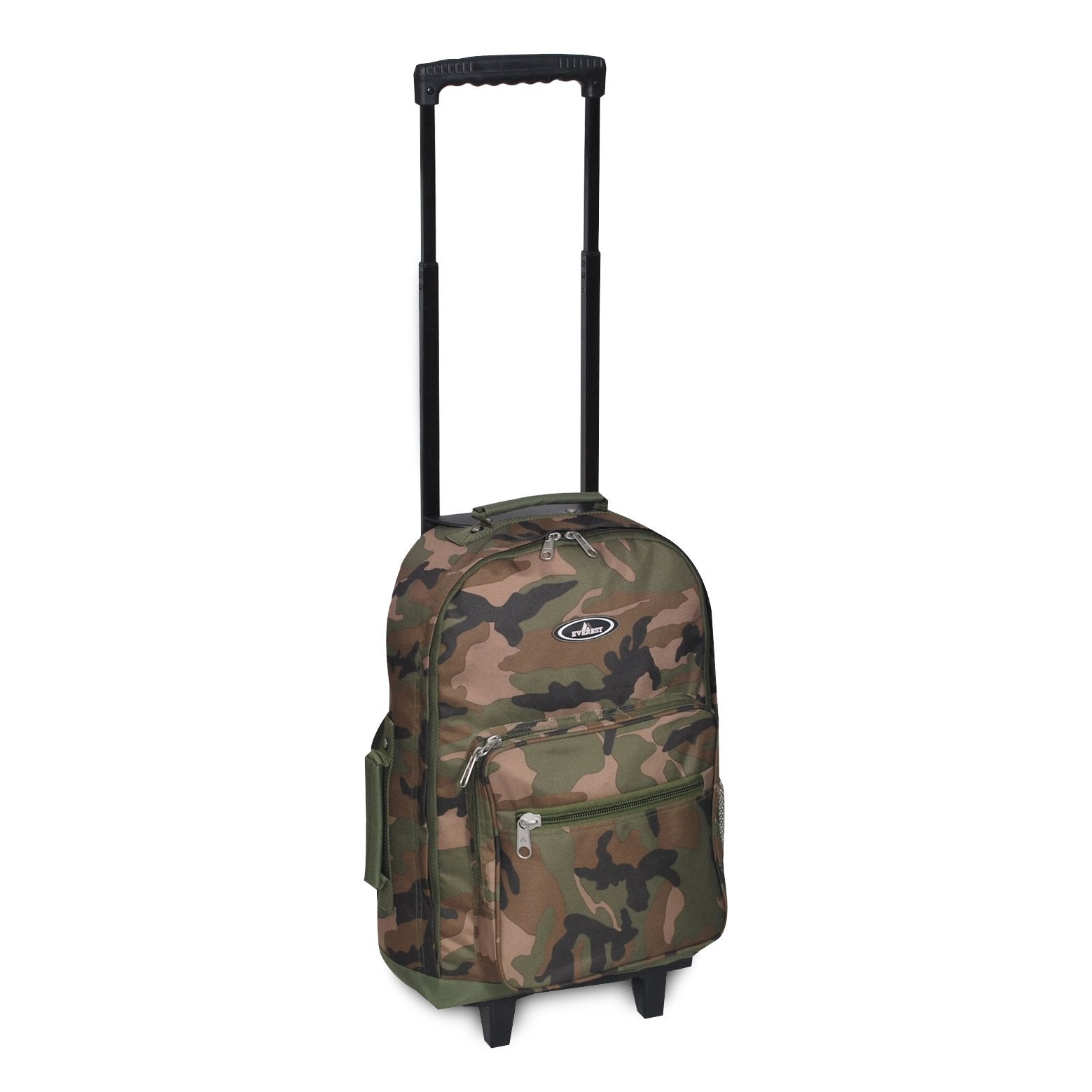 Everest-Woodland Camo Wheeled Backpack