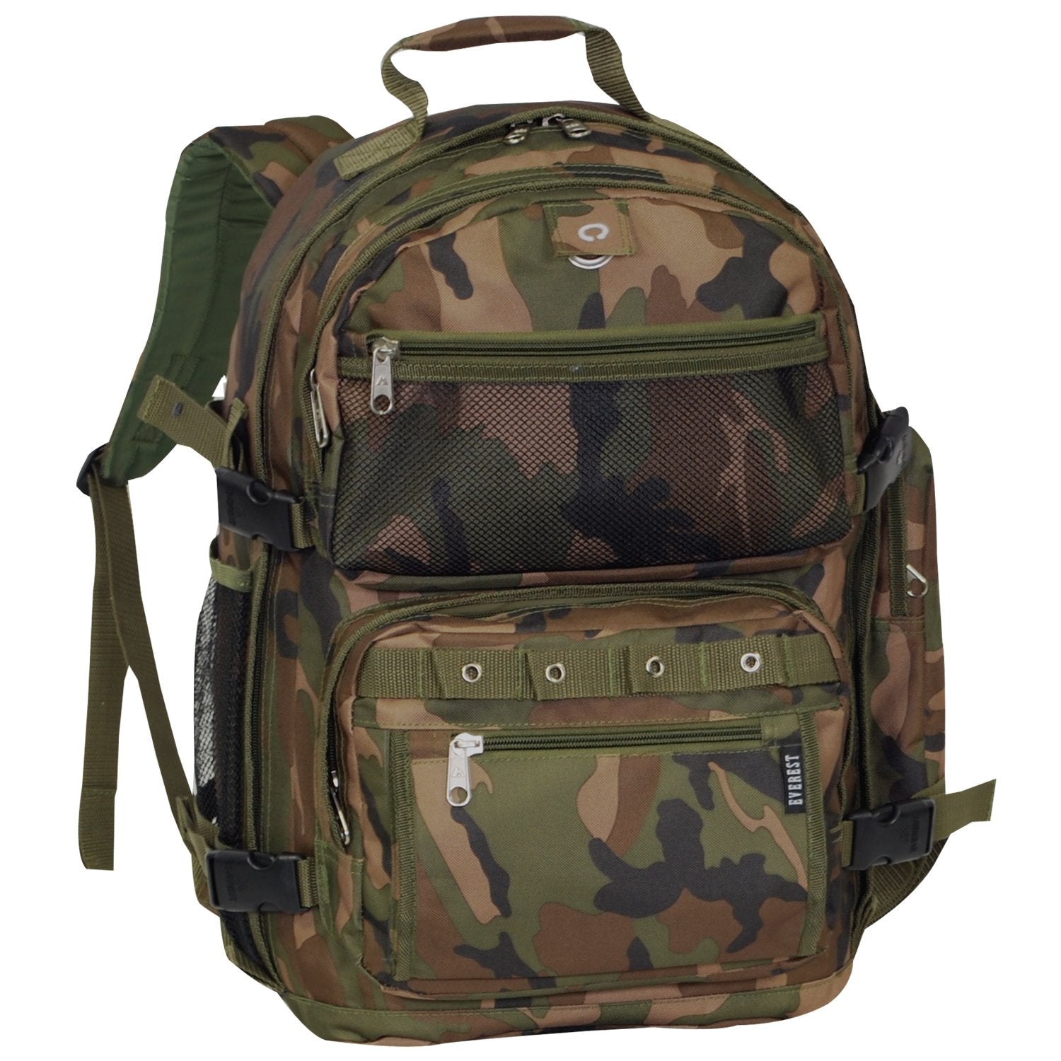 Everest-Oversize Woodland Camo Backpack