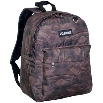 Everest Luggage Classic Backpack - Brown Rock