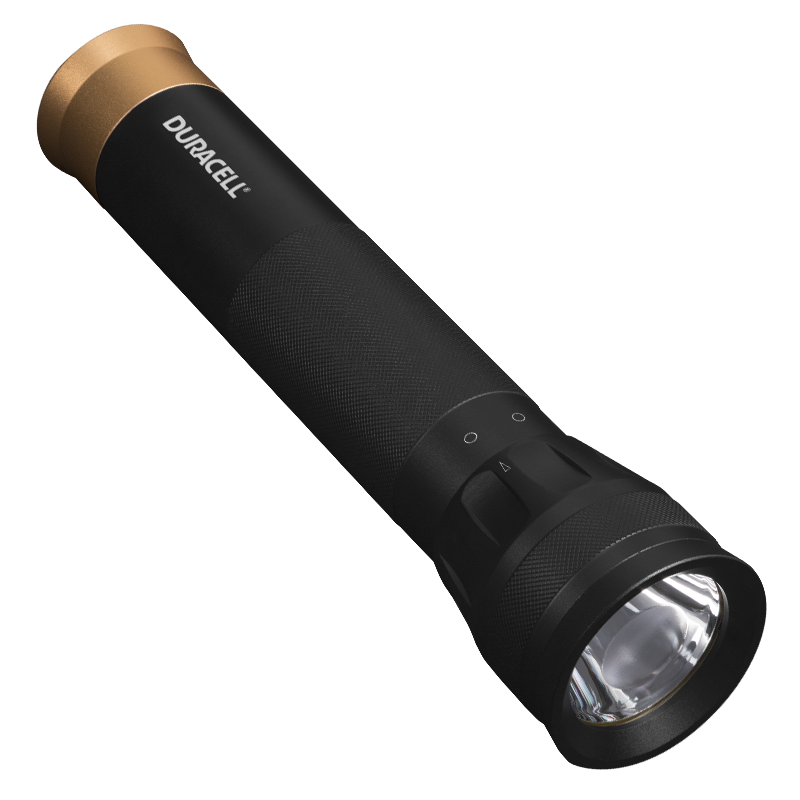 DURACELL 155 Lumen Tough Focus Series LED Flashlight - IPX4 Water Resistant