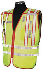 Professional Fire Dept. Personnel Safety Vest