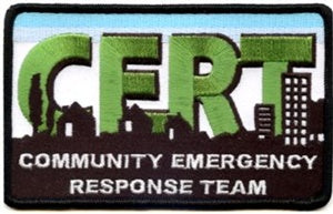 CERT Embroidered Patch