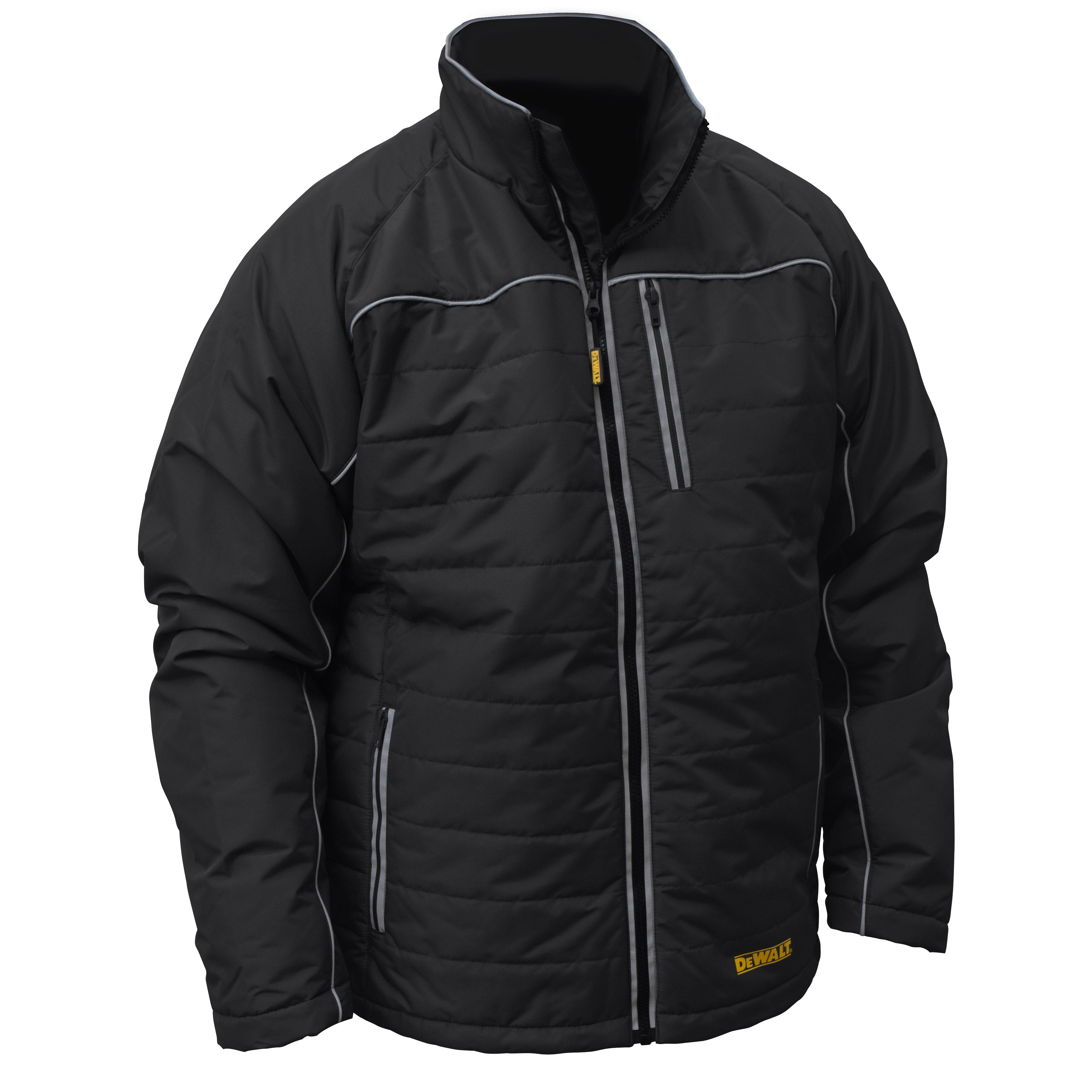 DEWALT Men's Heated Quilted Soft Shell Jacket without Battery