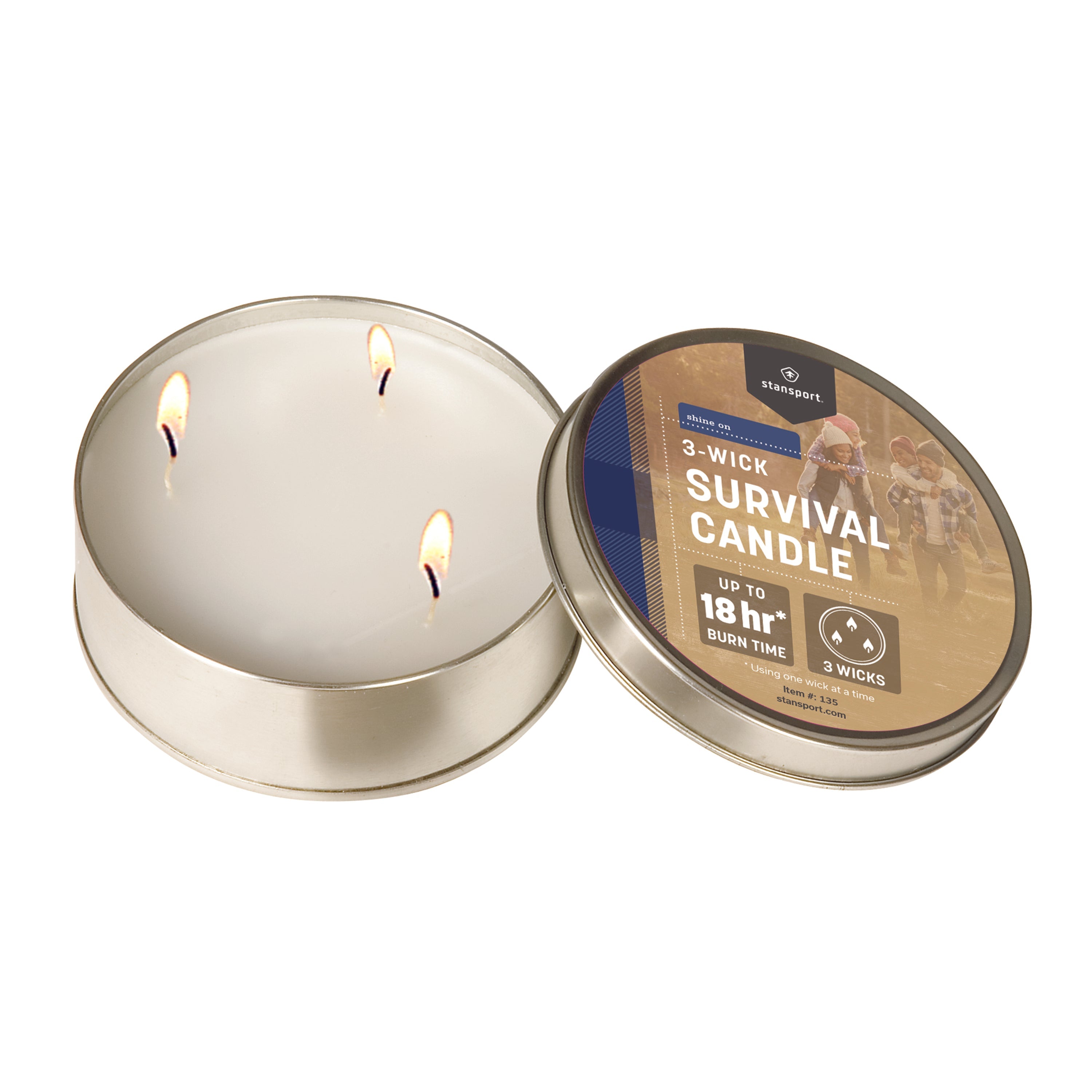 Survival Candle - 18 Hour