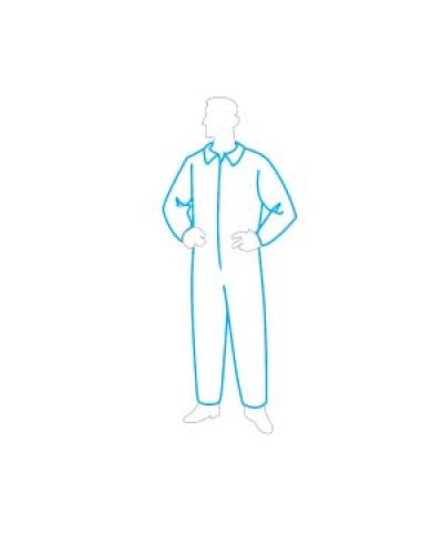 Liberty - Permagard Ii Coverall - Collar - Case of 25