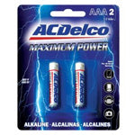 AC Delco - AAA Maximum Power Alkaline Battery - 2 Pack