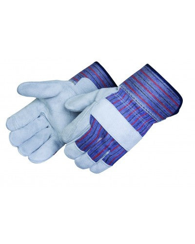 Gray double palm - safety cuff - Men's - Dozen