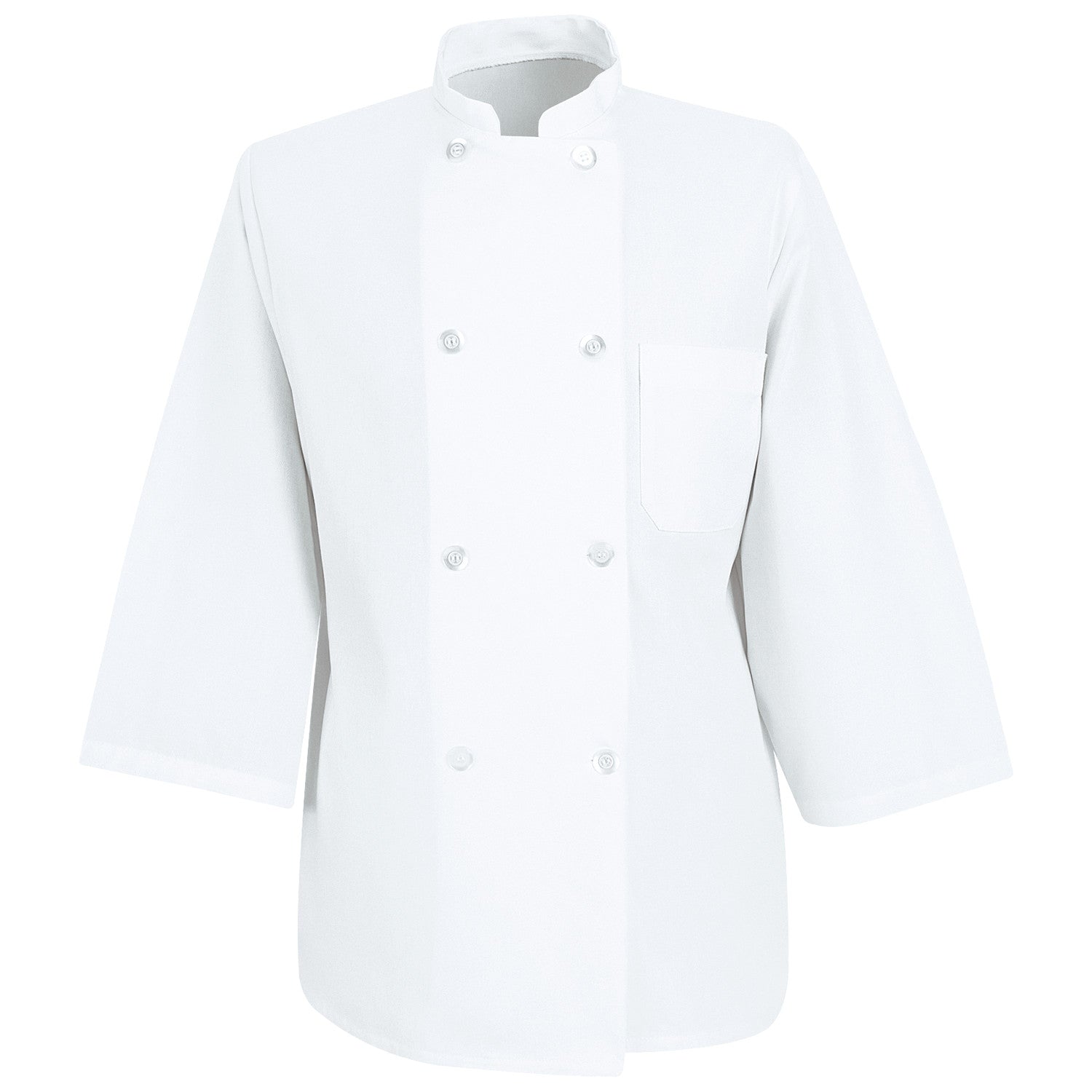 ¾ Sleeve Chef Coat 0402 - White