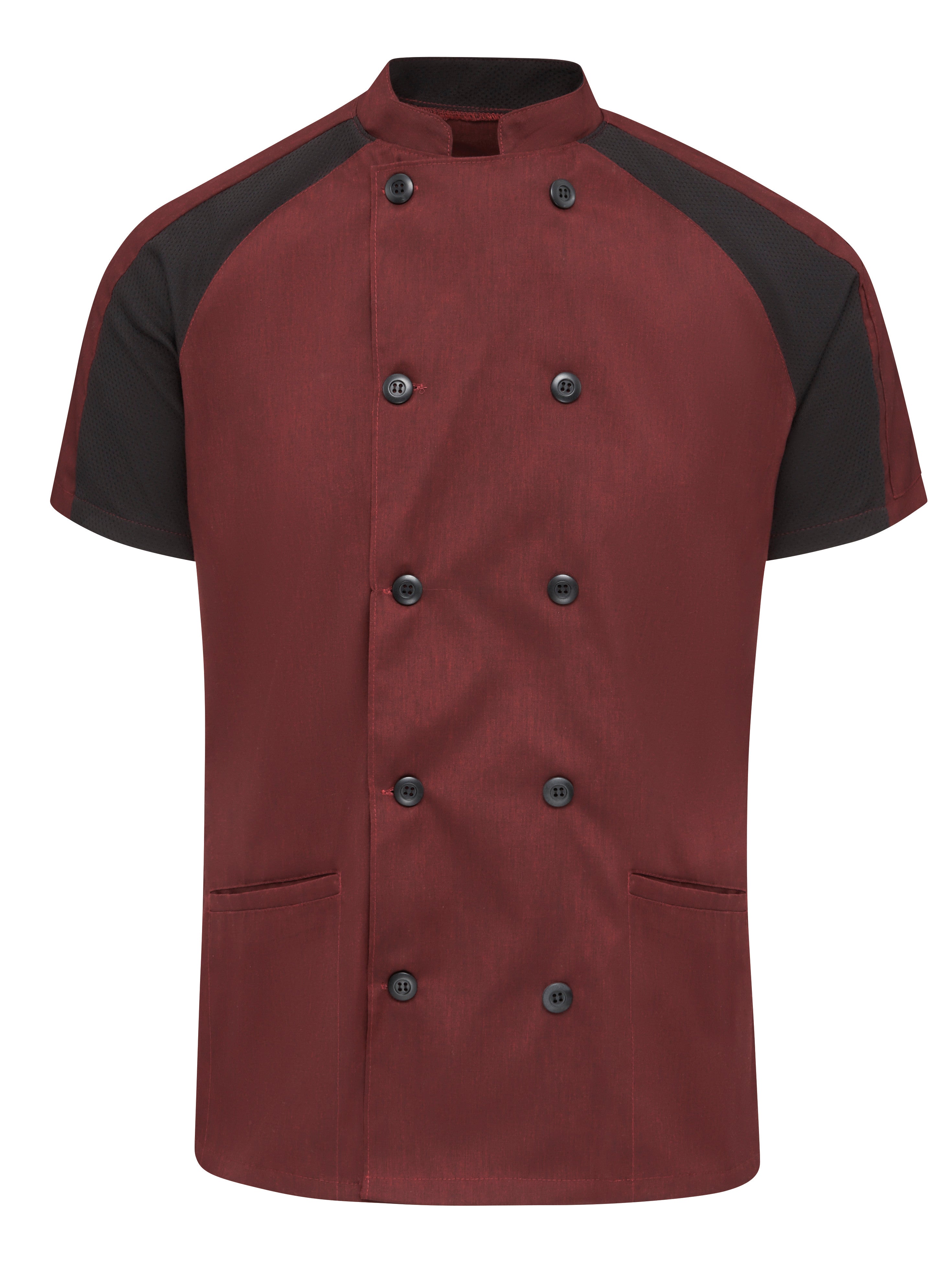 Red Kap Women's Airflow Raglan Chef Coat with OilBlok