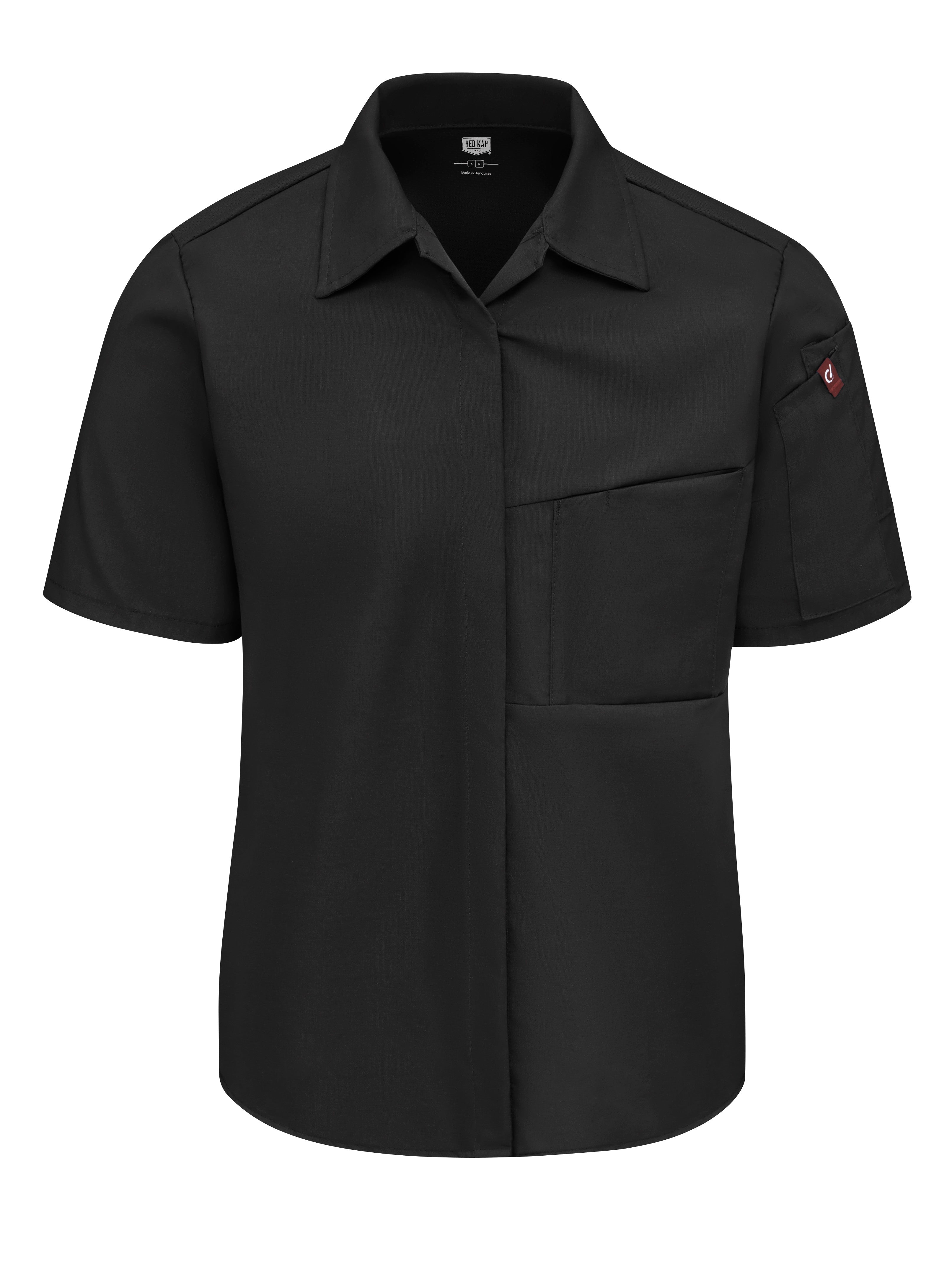 Red Kap Women's Airflow Cook Shirt with OilBlok