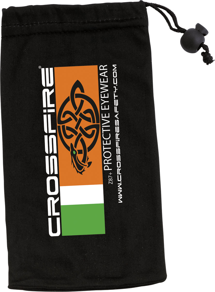 Crossfire Micro Fiber Eyewear Bag - Black