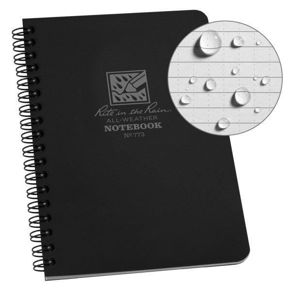 Spiral Notebook - Universal - Black