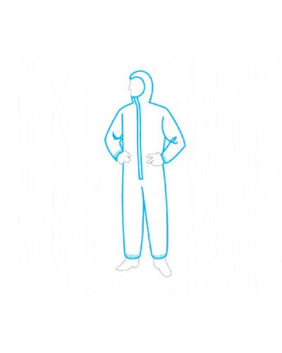 Liberty - Permagard Ii Coverall - Attached Hood And Elastic Wrists & Ankles - Case of 25