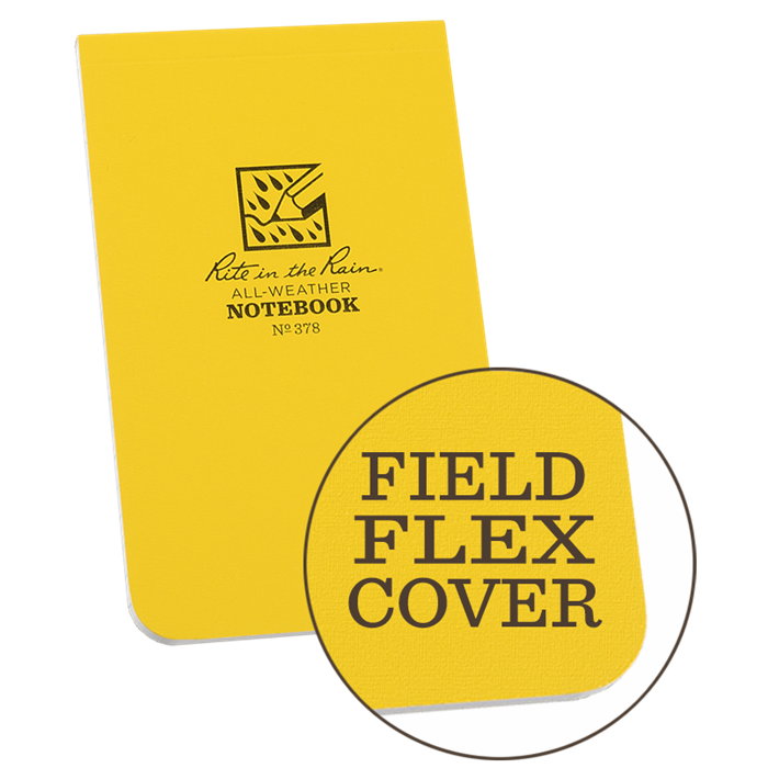 3.25" x 5.25" Field-Flex Top-Bound Memo Notebook
