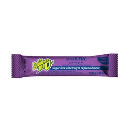 Sqwincher® .11 Ounce Qwik Stik® ZERO Powder Mix Packet Sugar Free/Low Calorie Electrolyte Drink