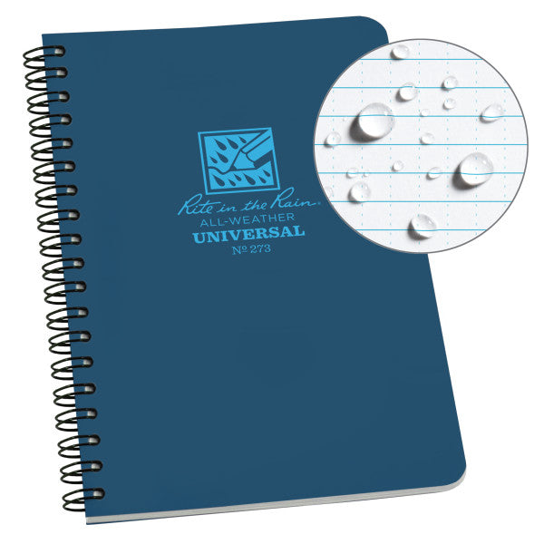 Spiral Notebook - Universal - Blue