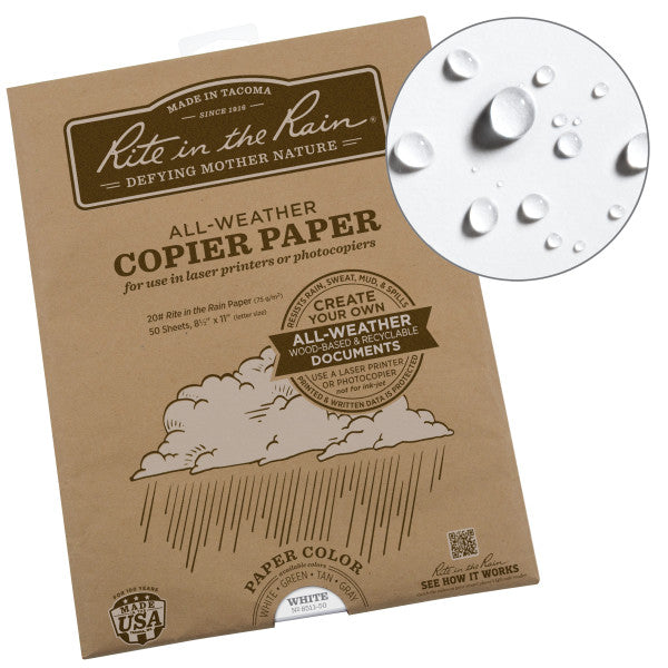 Copier Paper - White - 8.5 X 11 - 50 Sheets