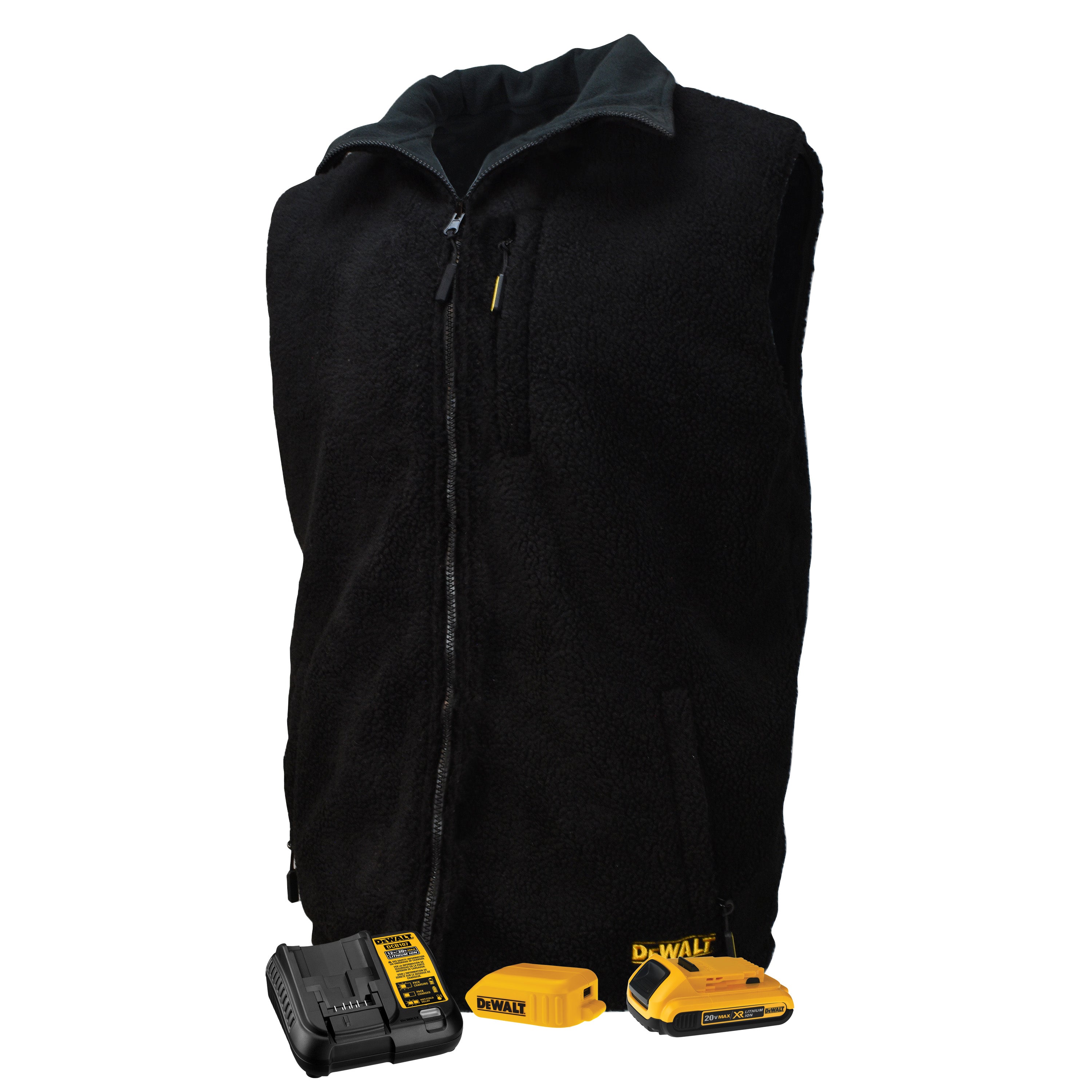 DEWALT Men's Heated Reversible Vest Kitted