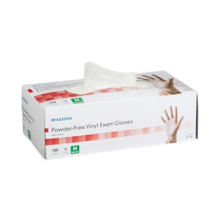 McKesson Vinyl Exam Gloves (100 per box)