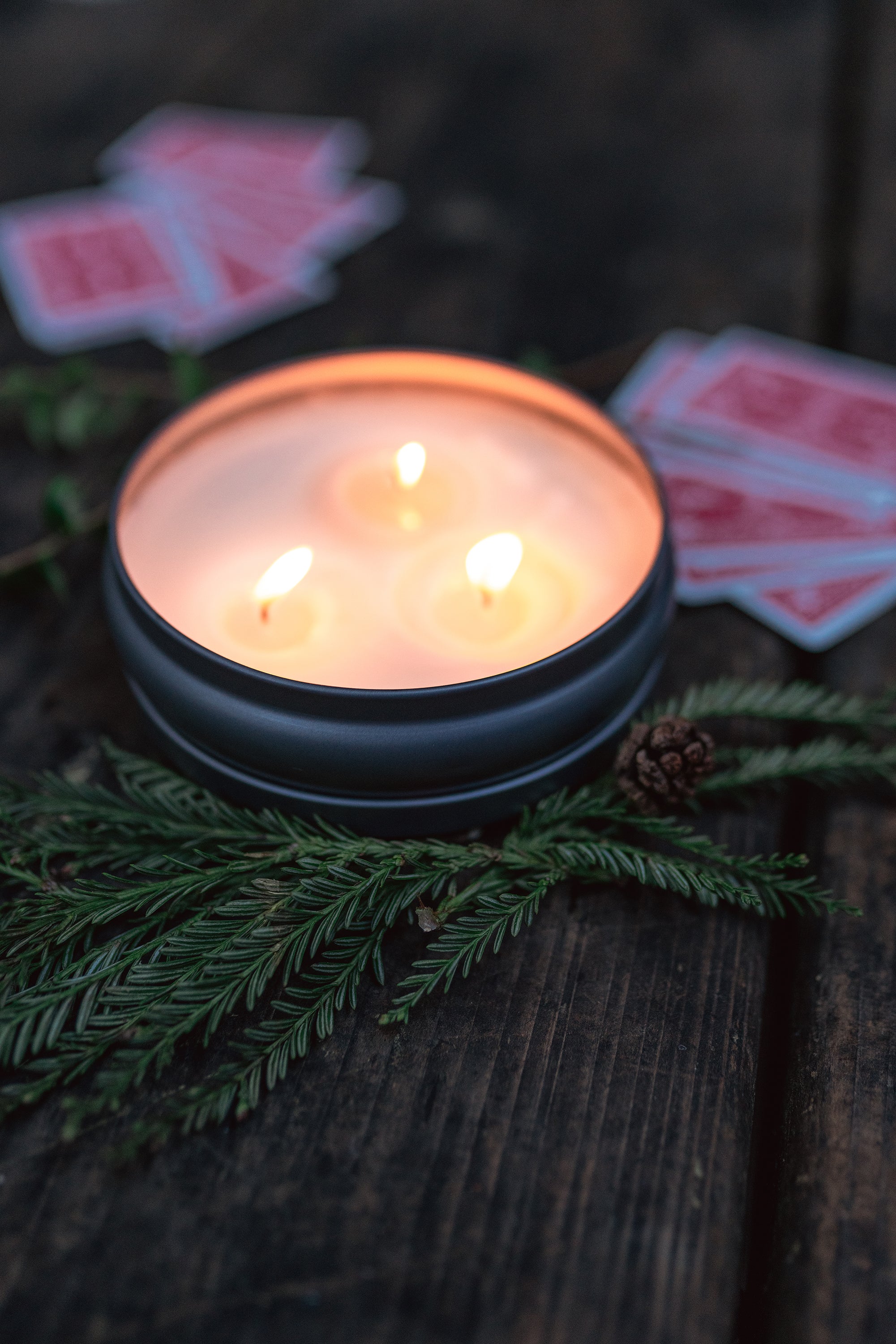 Insect Repellent Citronella Candle - 3-Wick