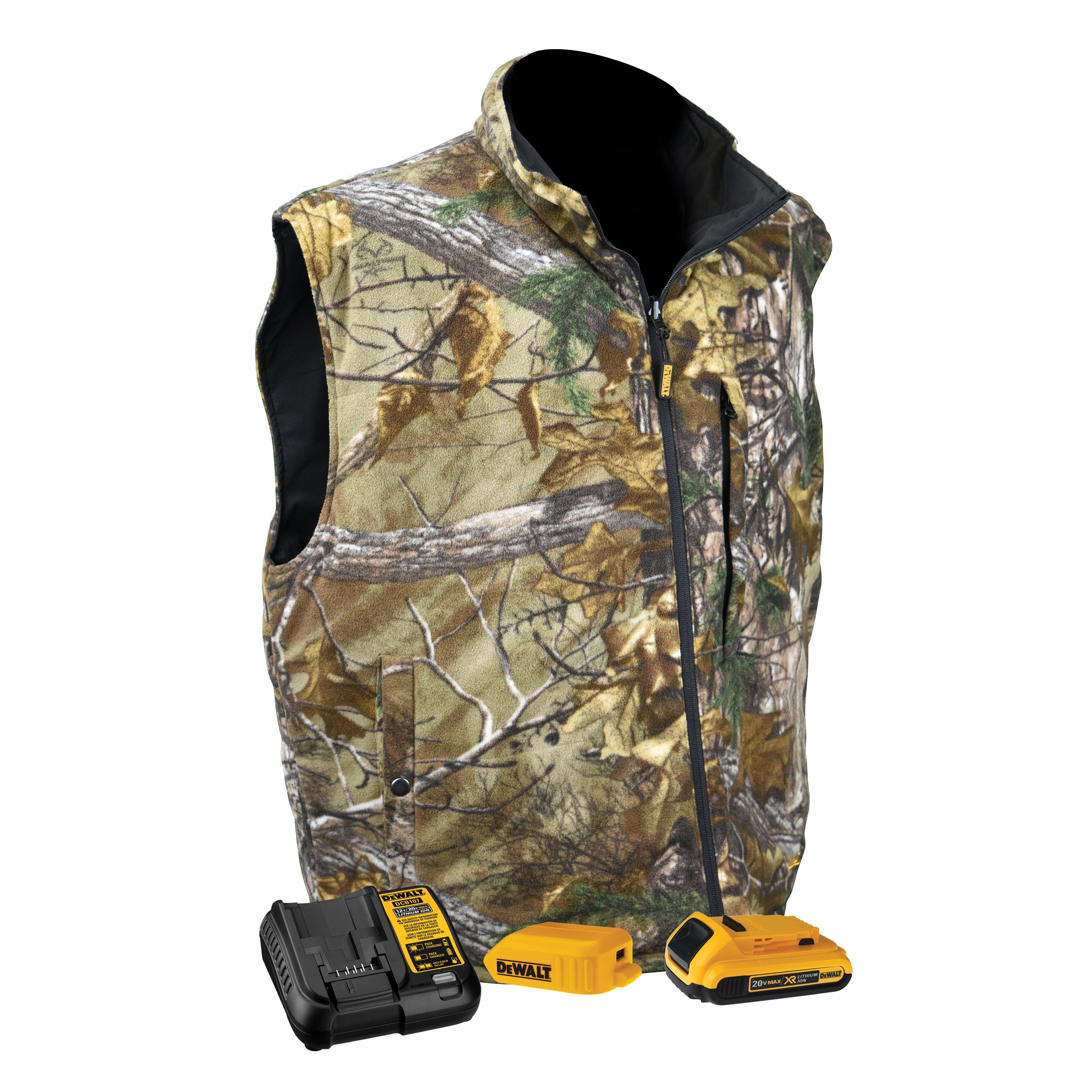 DEWALT DCHV085D1 Camouflage Fleece Heated Vest