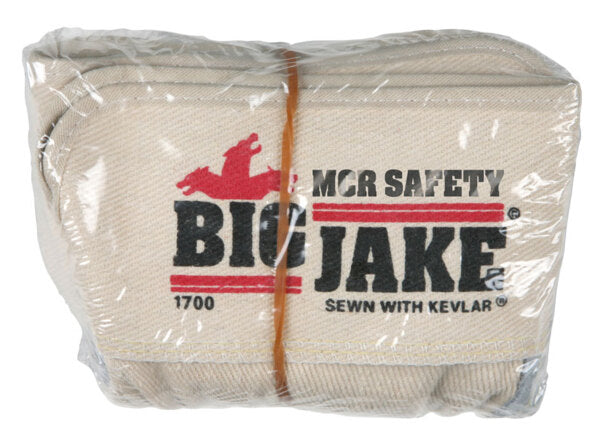 MCR Safety Big Jake Side Lthr Palm sewn w/Kevlar L